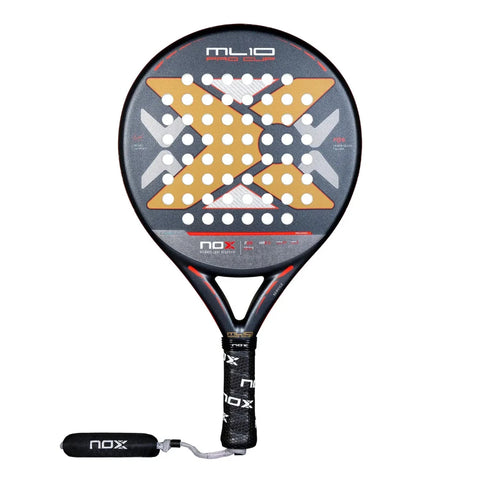 NOX Pala ML10 Pro Cup Rough By Miguel Lamperti Padel Racket + Cover - 2025