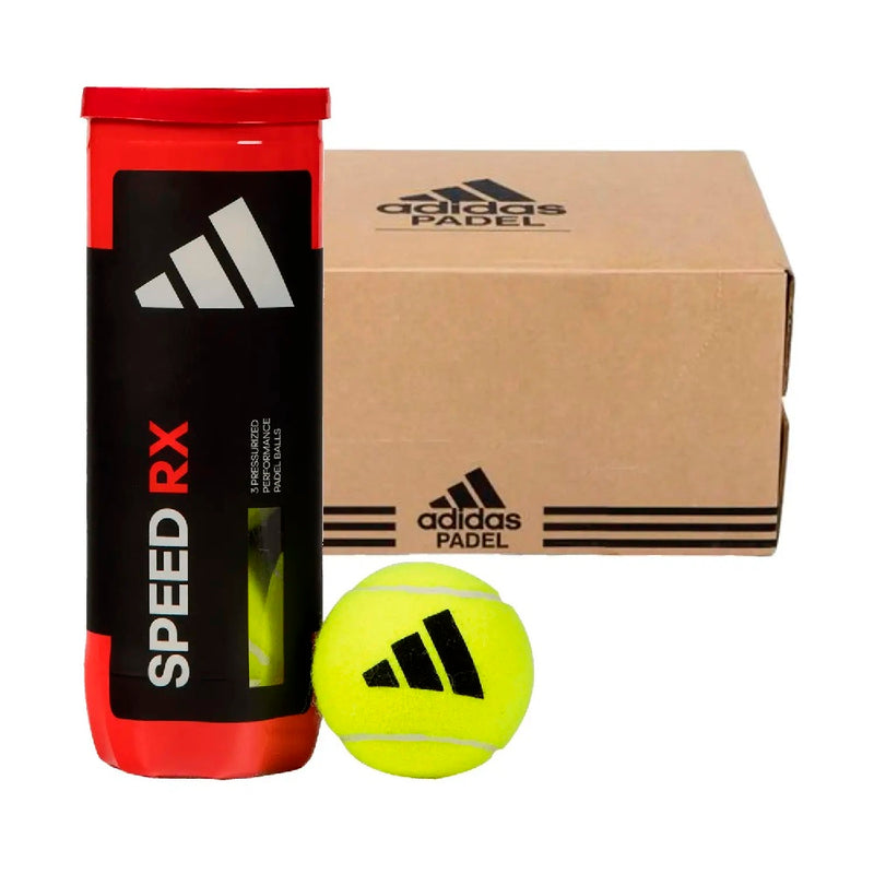Adidas Speed RX Padel Balls - 24 Tubes/ 72 Balls
