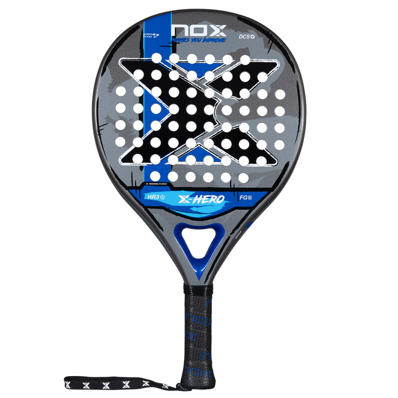 NOX X-Hero Padel Racket - Blue - 2026