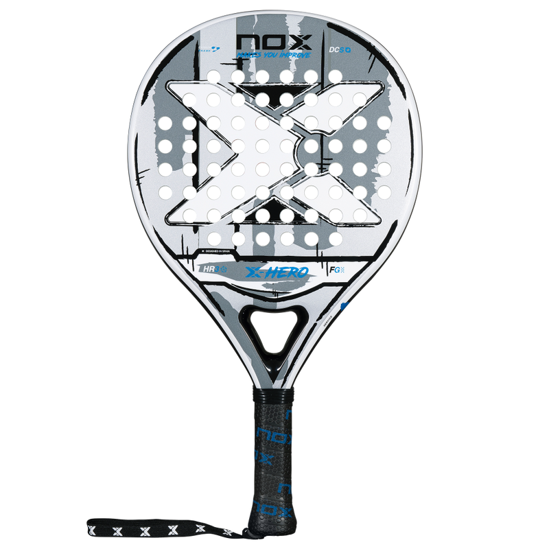 NOX X-Hero Padel Racket - White - 2026