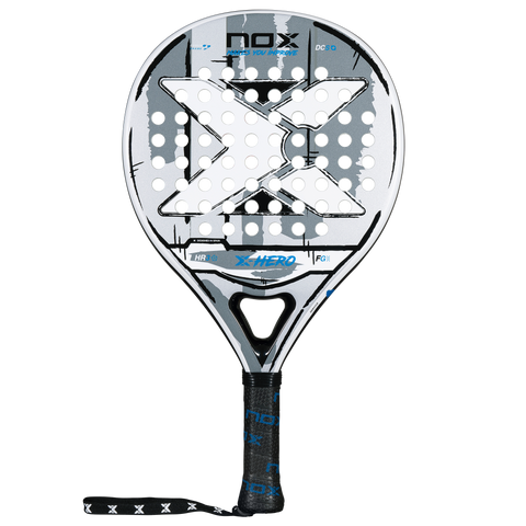 NOX X-Hero Padel Racket - White - 2026