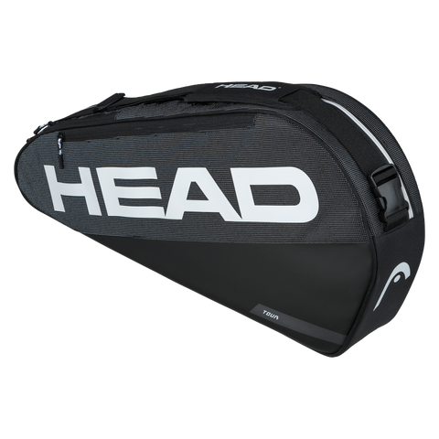 HEAD Tour 3 Tennis Racket Bag - Black/White