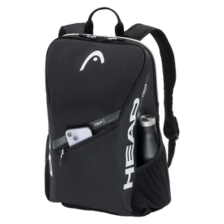 HEAD Tour Tennis Racket Backpack - Black/White