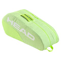 HEAD Base Medium 6 Tennis Racket Bag - Lime