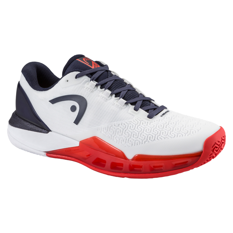 HEAD Revolt Pro 5.0 Mens Tennis Shoes - White/Navy