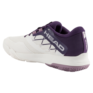 HEAD Motion Team 1.5 Womens Padel Shoes - Chalk White/Purple Night