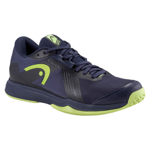 HEAD Sprint Team 4.0 Mens Indoor Tennis Shoes - Navy/Lime