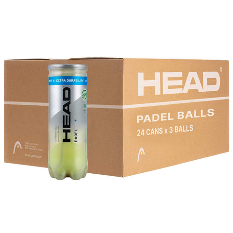 HEAD Padel Pro + Balls - 24 Tubes / 72 Ball Box