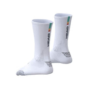 HEAD Performance Colour Crew Athletes Socks - White/Turquoise - 1 Pair