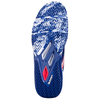 Babolat Movea 2 Men's Padel Shoes - Dark Blue/ Chilli Red