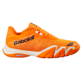 Babolat Jet Viva Men's Padel Shoes - Orange/Cream