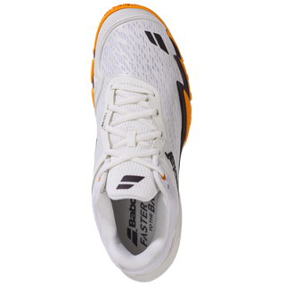 Babolat Premura 3 Men's Padel Shoes - Cream/Orange