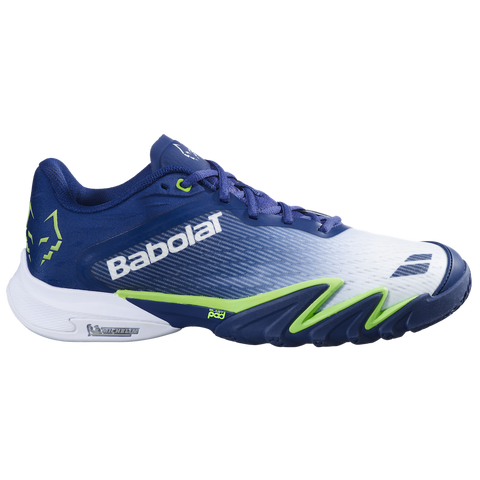 Babolat Premura 3 Lebron Men's Padel Shoes - Blue Depths/Green Flash