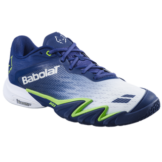 Babolat Premura 3 Lebron Men's Padel Shoes - Blue Depths/Green Flash