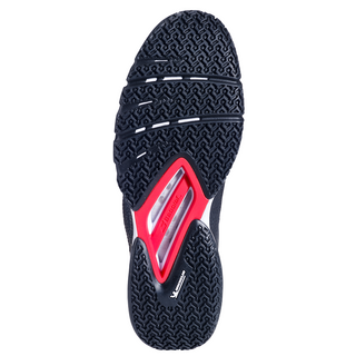 Babolat Jet Premura 2 Men's Padel Shoes - Black/Tomato Red