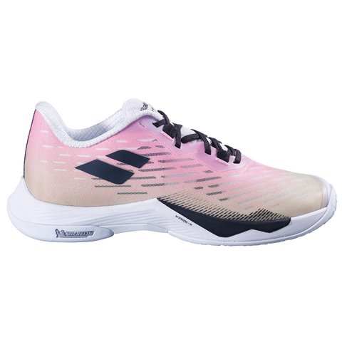 Babolat Shadow Tour 5 Women's Badminton Shoes - Pink/Green