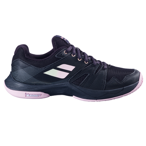 Babolat Shadow Team 2 Women's Badminton Shoes - Black/Pink