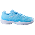 Babolat Sensa Womens Padel Shoes - Sky Blue/Tigerlily