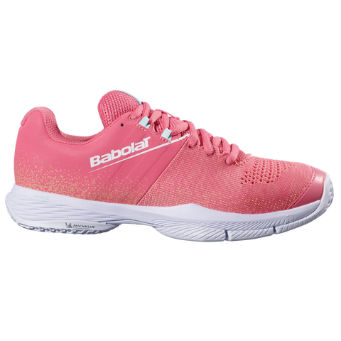 Babolat Sensa Womens Padel Shoes - Sun Kissed Coral