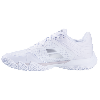 Babolat Premura 3 Women's Padel Shoes - White/Silver