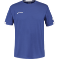 Babolat Boys Play Crew Neck Tee - Sodalite Blue