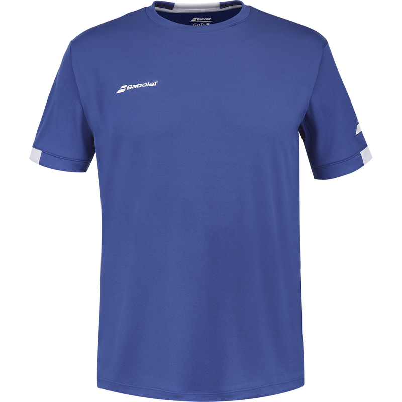 Babolat Boys Play Crew Neck Tee - Sodalite Blue