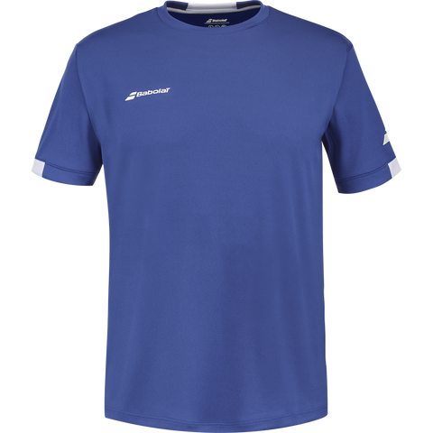 Babolat Boys Play Crew Neck Tee - Sodalite Blue