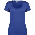 Babolat Girls Play Cap Sleeve Top - Sodalite Blue