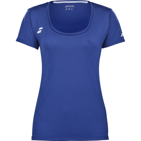Babolat Girls Play Cap Sleeve Top - Sodalite Blue