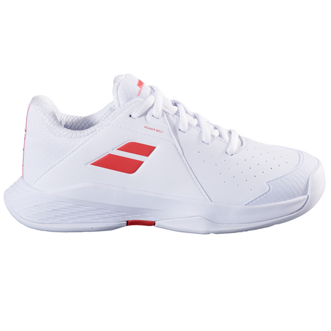Babolat Propulse Junior 3 All Court Tennis Shoes - White /Coral