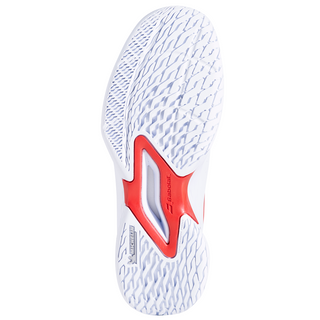 Babolat Propulse Junior 3 All Court Tennis Shoes - White /Coral