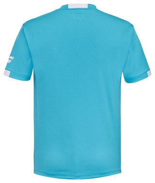 Babolat Play Crew Neck T-Shirt - Cyan Blue