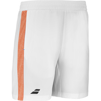 Babolat Play Men's Shorts - White/Orange