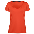 Babolat Play Women's Cap Sleeve Top - Fiesta Red