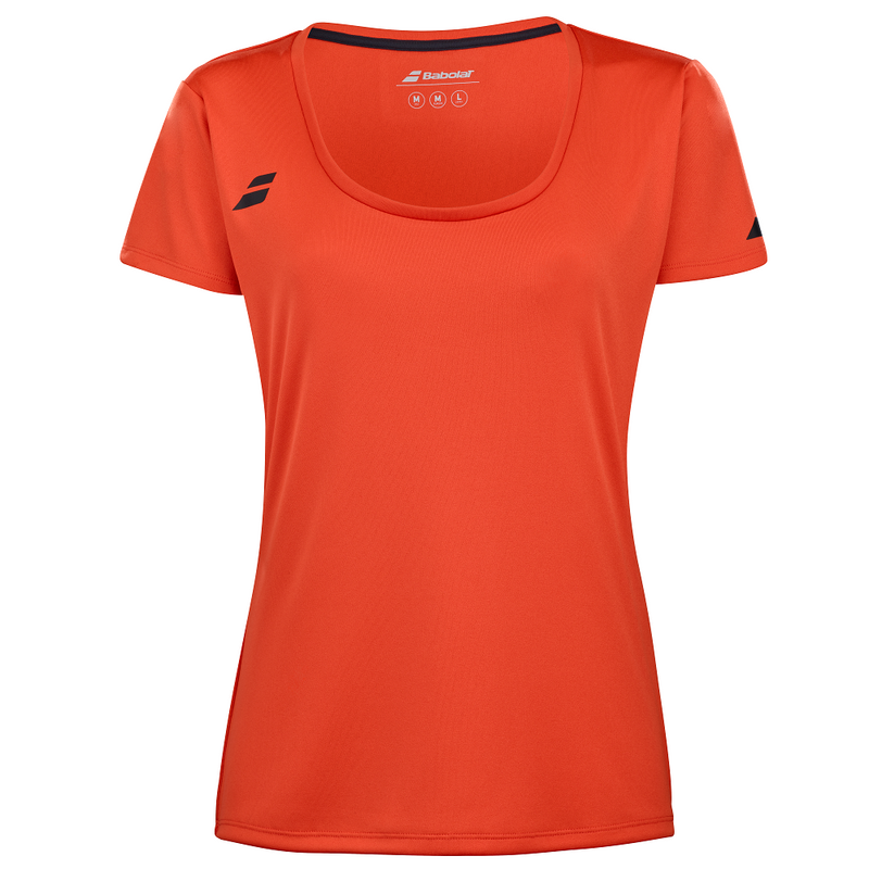 Babolat Play Women's Cap Sleeve Top - Fiesta Red