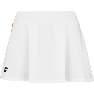 Babolat Womens Play Skirt - White/Orange