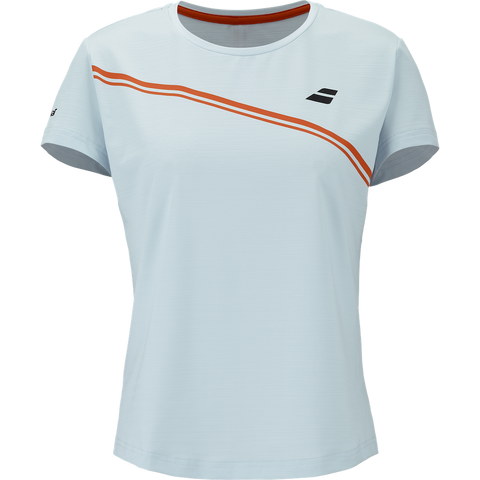 Babolat Play Women's Cap Sleeve Top - Illusion Blue