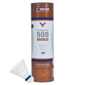 Victor 500 Bronze Nylon Shuttlecocks - Tube of 6