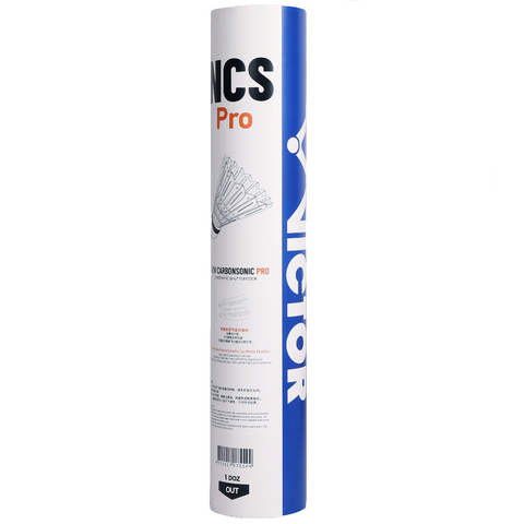 Victor New Carbonsonic Pro NCS Shuttlecocks - 12 Pack