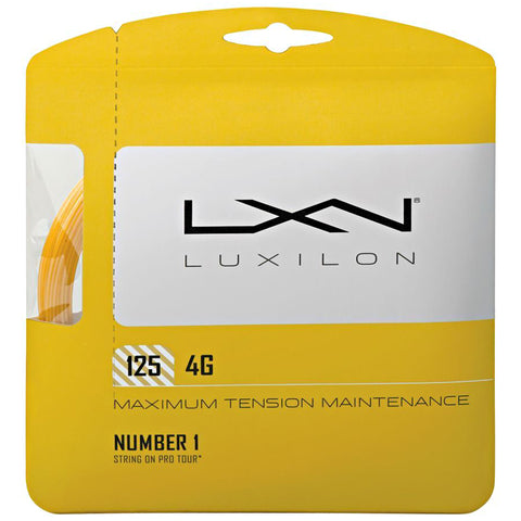 Luxilon 4G 125 String Set - Gold
