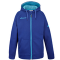 Babolat Junior Exercise Hooded Jacket - Sodalite Blue