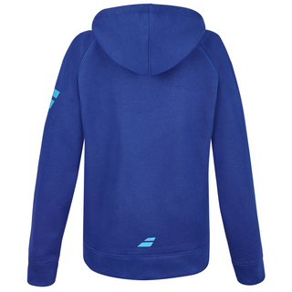 Babolat Junior Exercise Hooded Jacket - Sodalite Blue