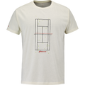 Babolat Exercise Graphic T-Shirt - Cannoli Cream