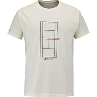 Babolat Exercise Graphic T-Shirt - Cannoli Cream