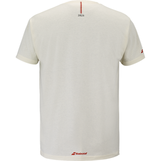 Babolat Exercise Graphic T-Shirt - Cannoli Cream
