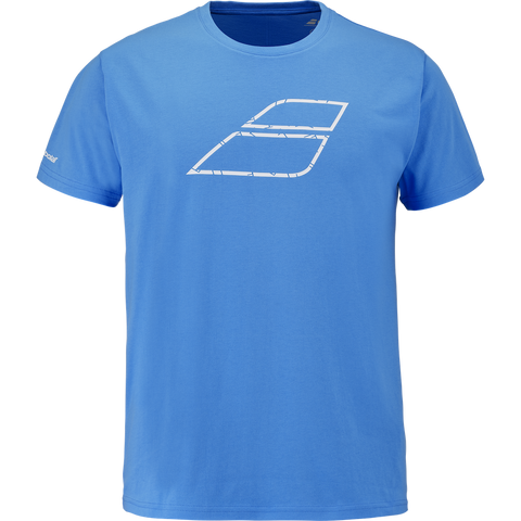 Babolat Exercise Graphic T-Shirt - Malibu Blue