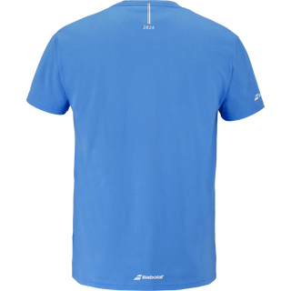 Babolat Exercise Graphic T-Shirt - Malibu Blue