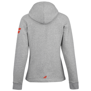 Babolat Women's Exercise Hooded Jacket - Grey