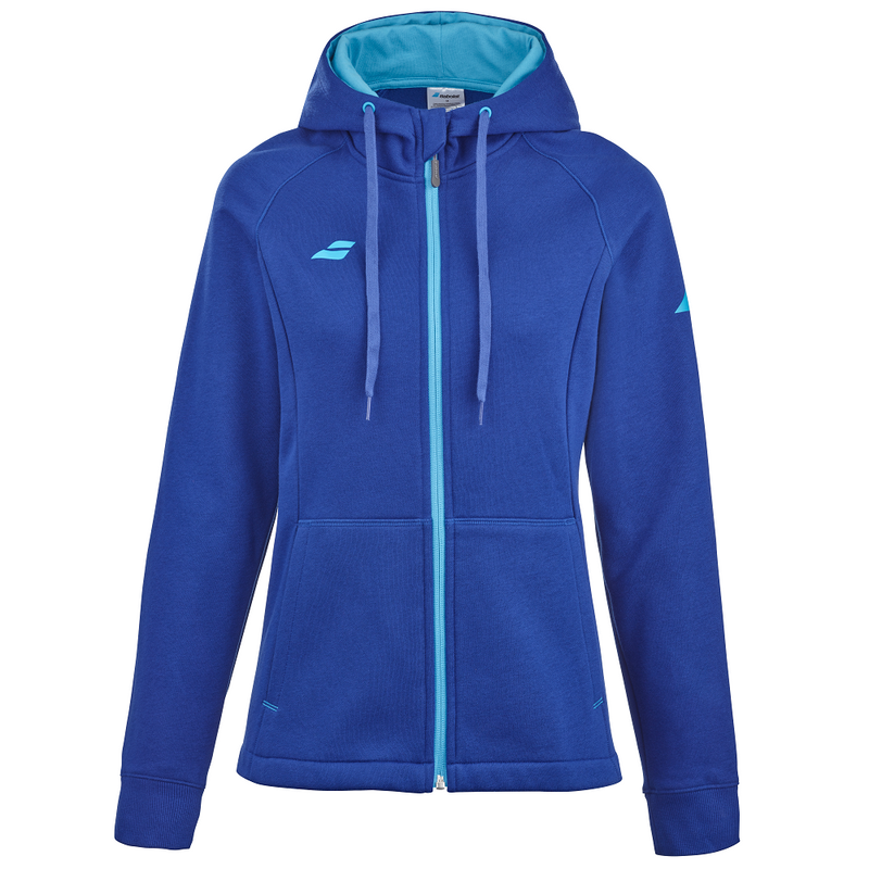 Babolat Women's Exercise Hooded Jacket - Sodalite Blue