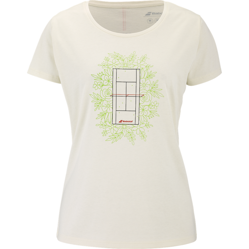 Babolat Exercise Women's Tee - Cannoli Cream